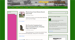 Desktop Screenshot of chicagocamping.org